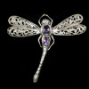 Sweet Dragonfly 925 Bali Silver Pendant